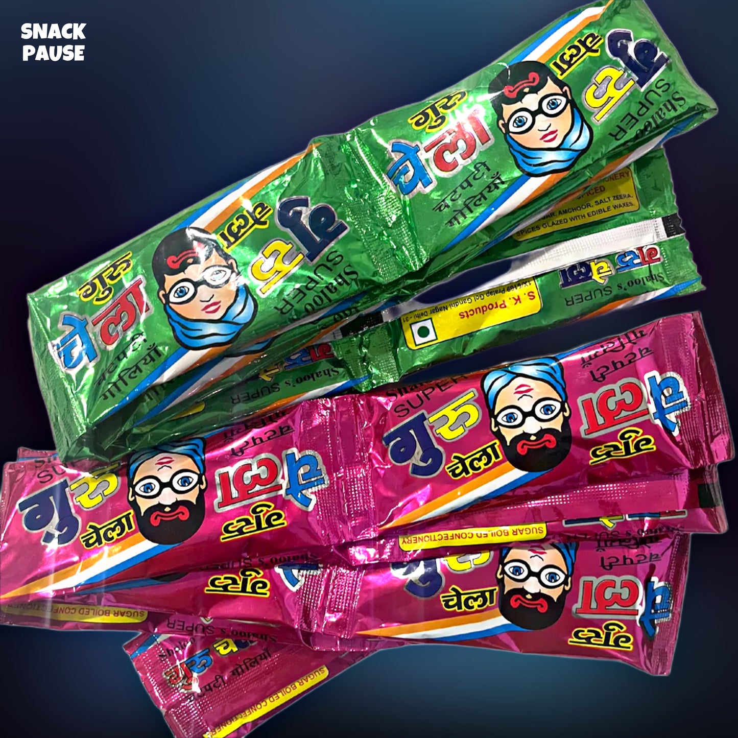 Guru Chela | Pack of 20 | Snack Pause India