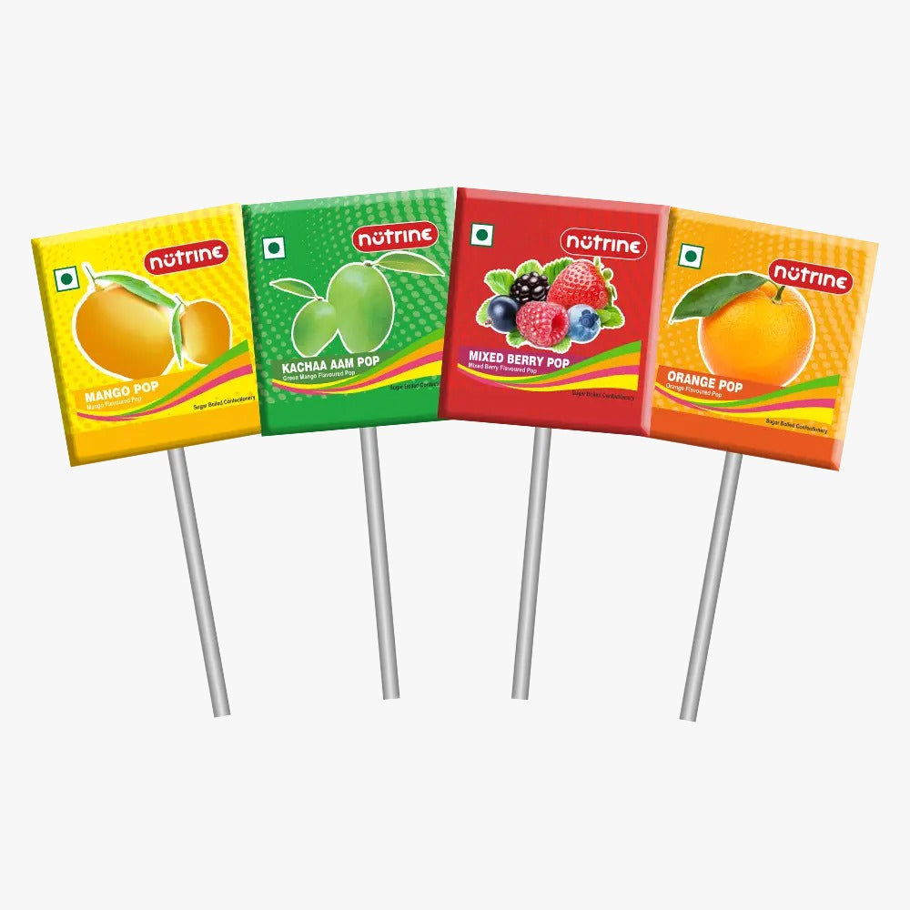 NUTRINE Lollipops | Pack of 10