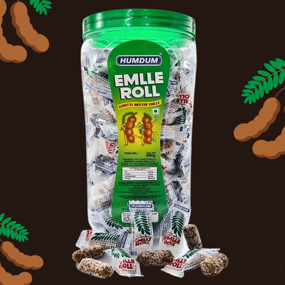 Emlle Roll Candy | Pack of 20pcs | Snack Pause India